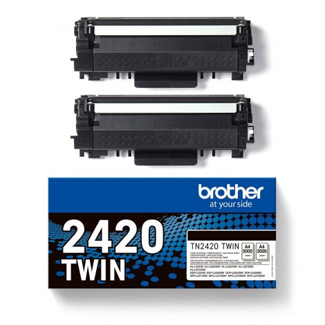 Brother TN | 2420 TWIN | Black | Toner cartridge | 3000 pages - 3